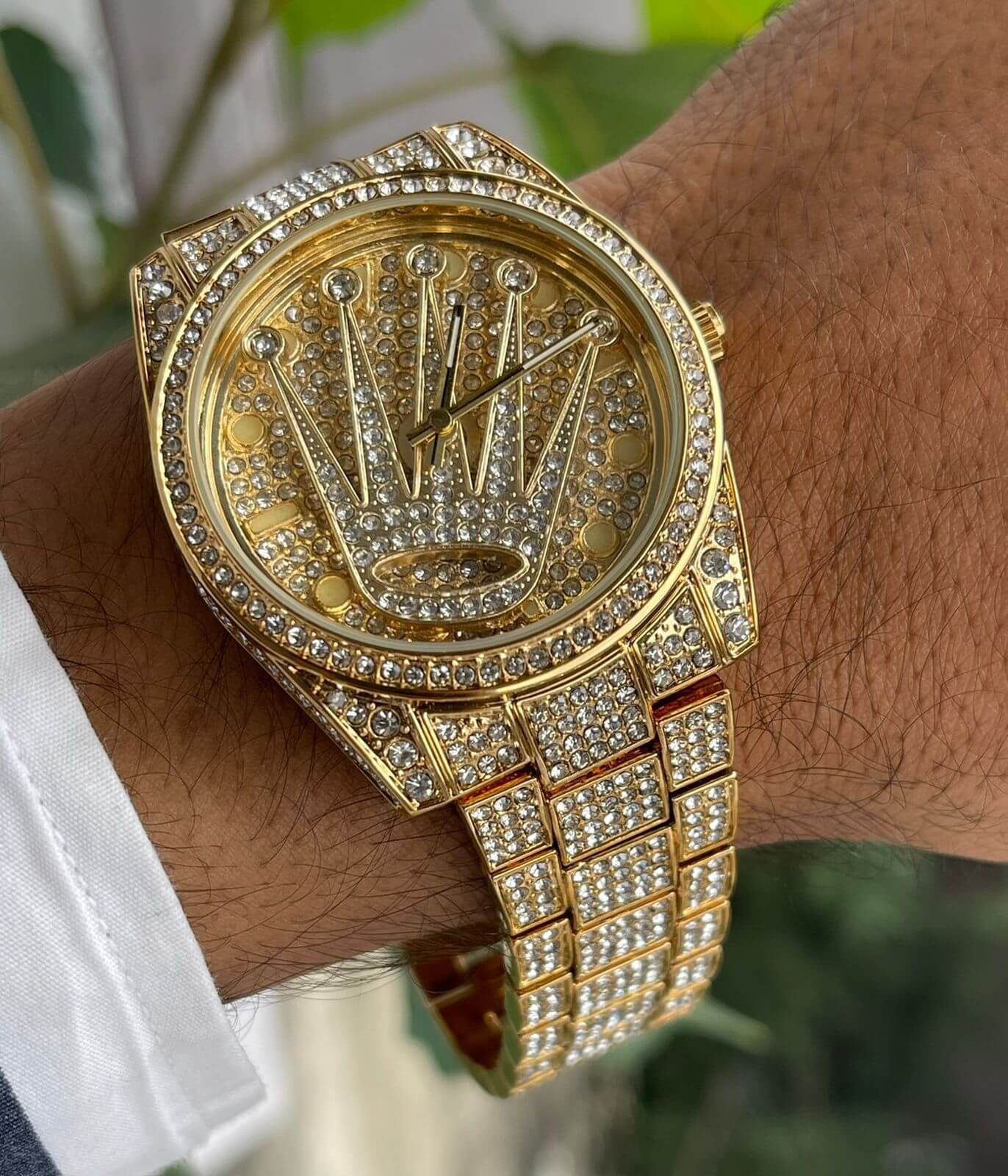 Rolex logo Sakri Full Daimand