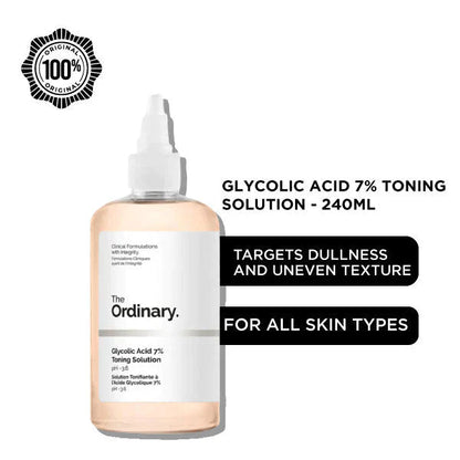 The Ordinary Glycolic Acid 7% Toning Solution - 240ml